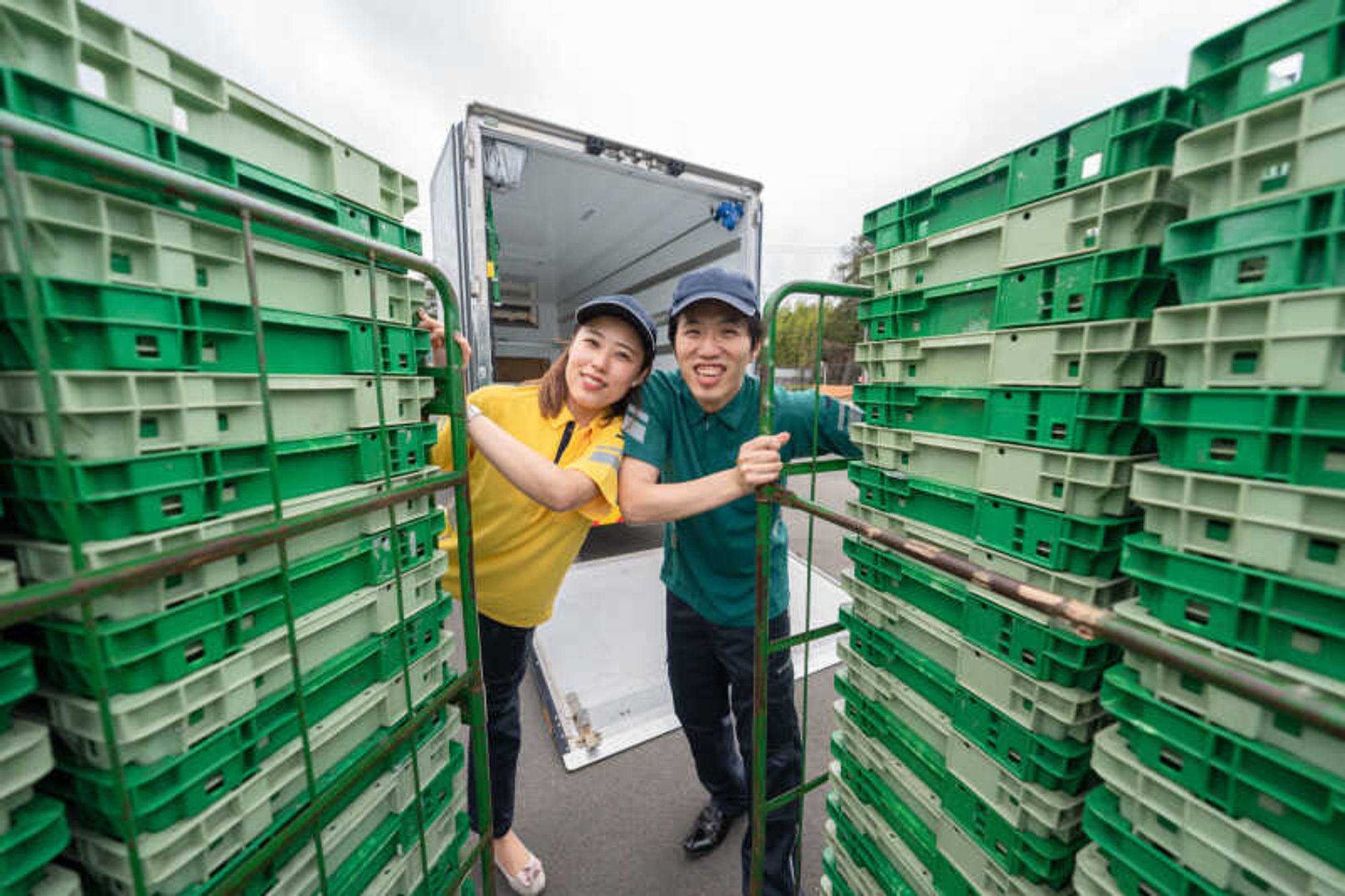 ＼女性歓迎.+ドライバー女子+.／カゴ台車で楽ちん♪平均34万円-2番目の画像