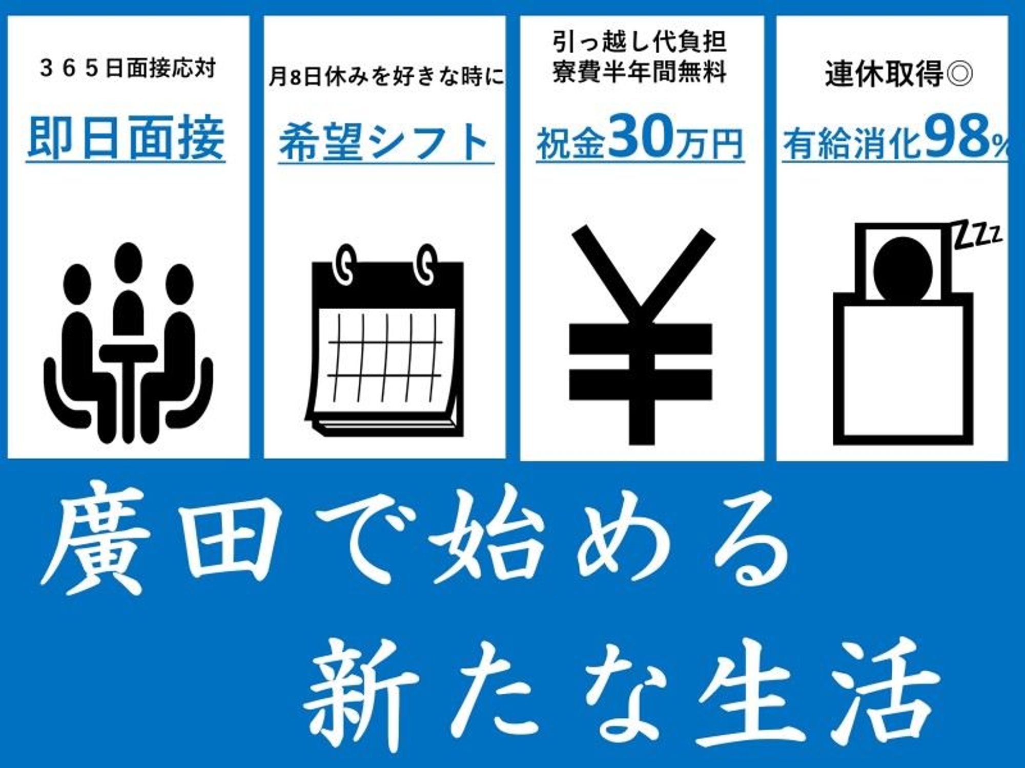 学歴不問!寮費6ヵ月分無料/入社祝金10万円/未経験OKな新聞配達の0枚目の画像