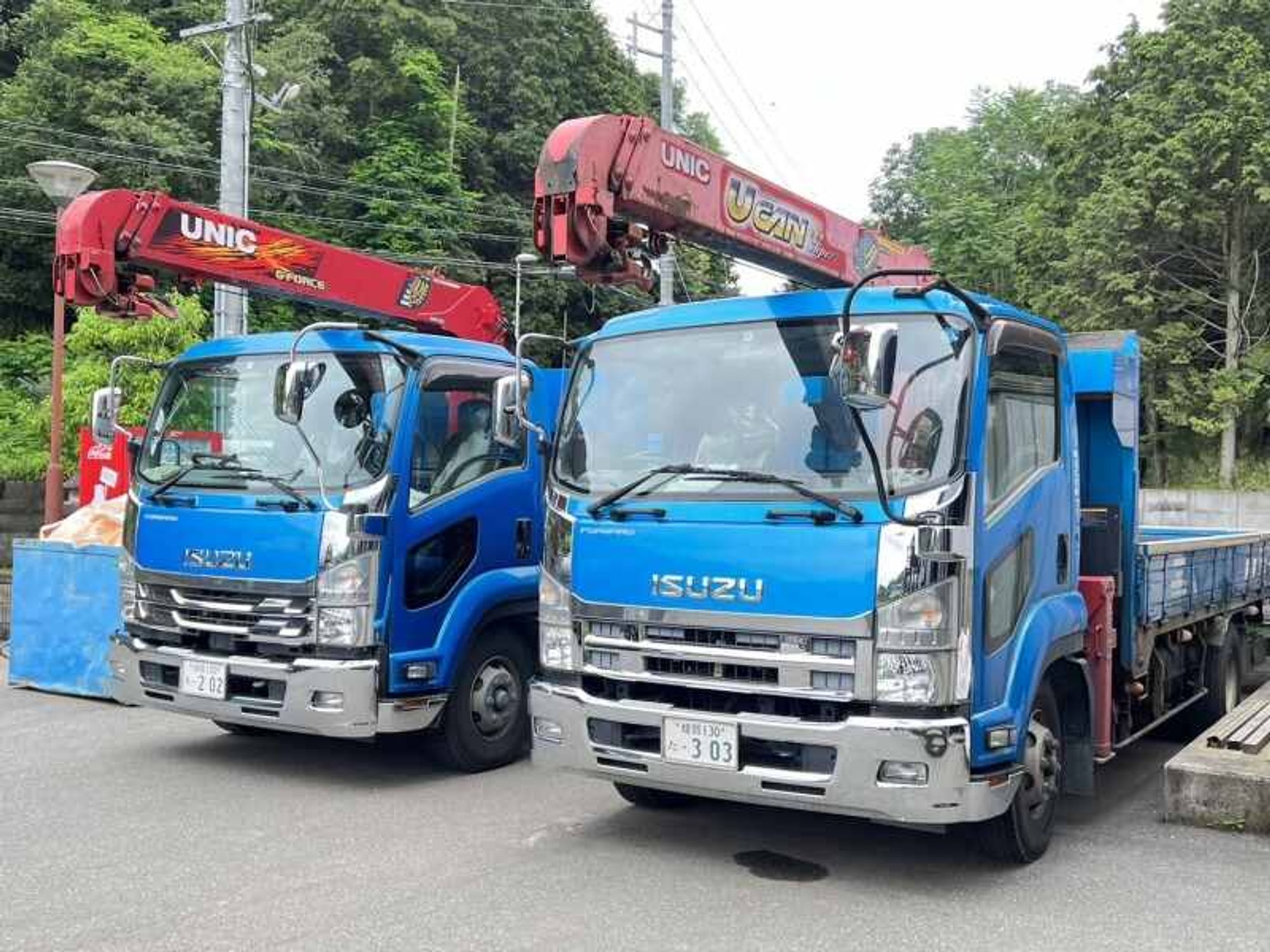 安定の高月給！4tユニックドライバー＊コンテナ回収のお仕事-0番目の画像