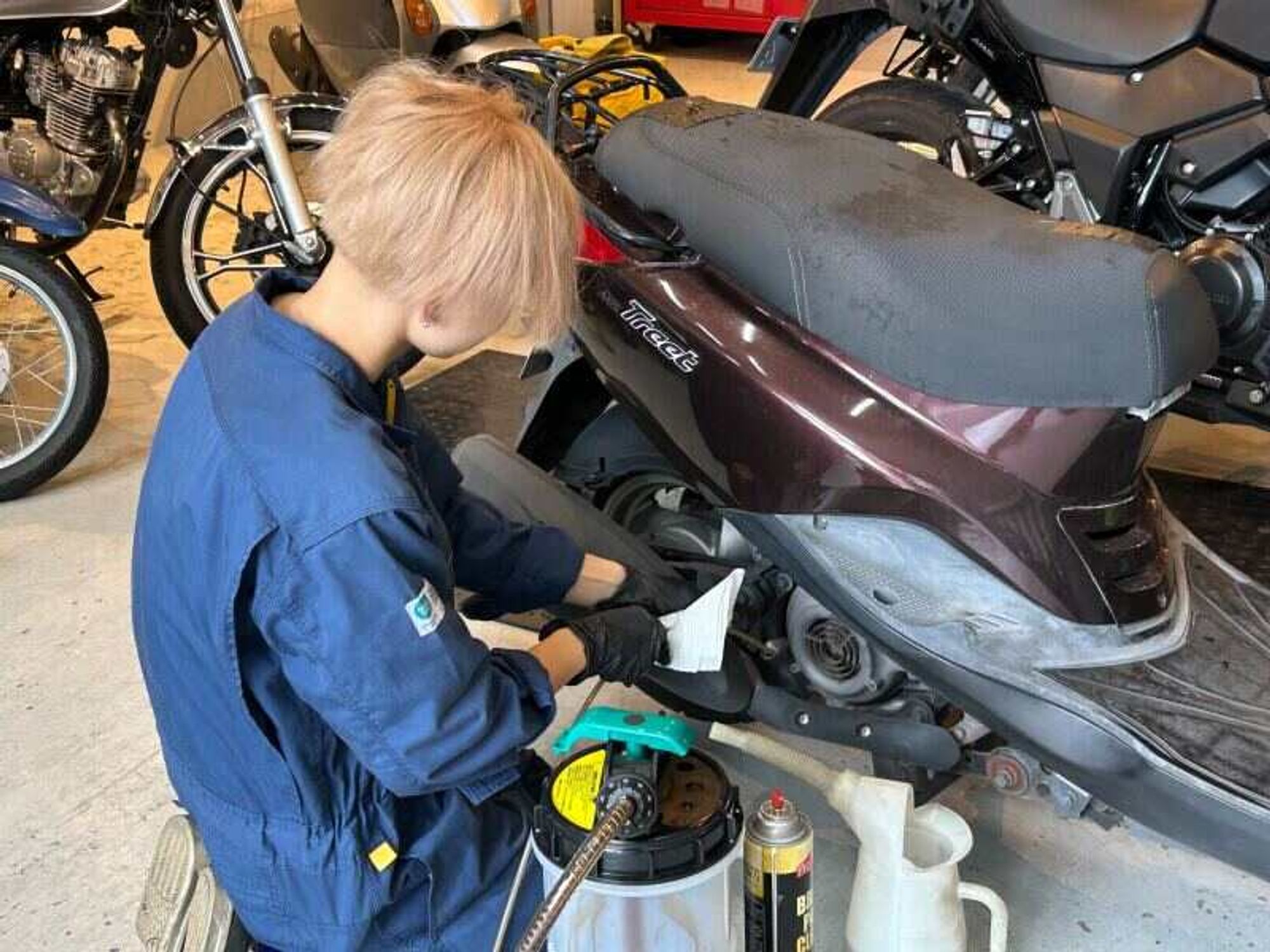 【働きながら資格取得】バイク好きおすすめ!未経験OK/整備-2番目の画像