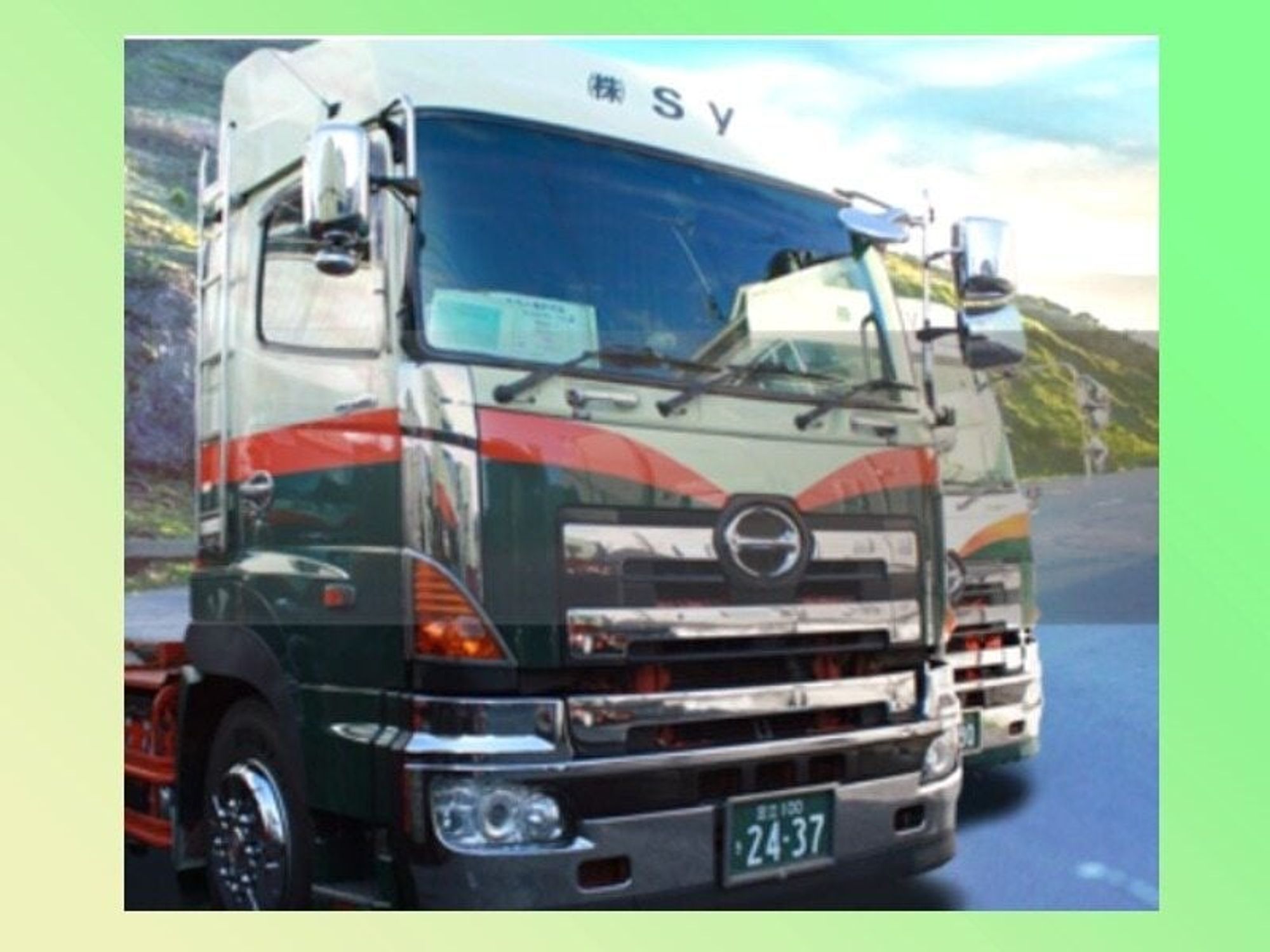 トレーラーでの乳製品輸送ドライバー-2番目の画像