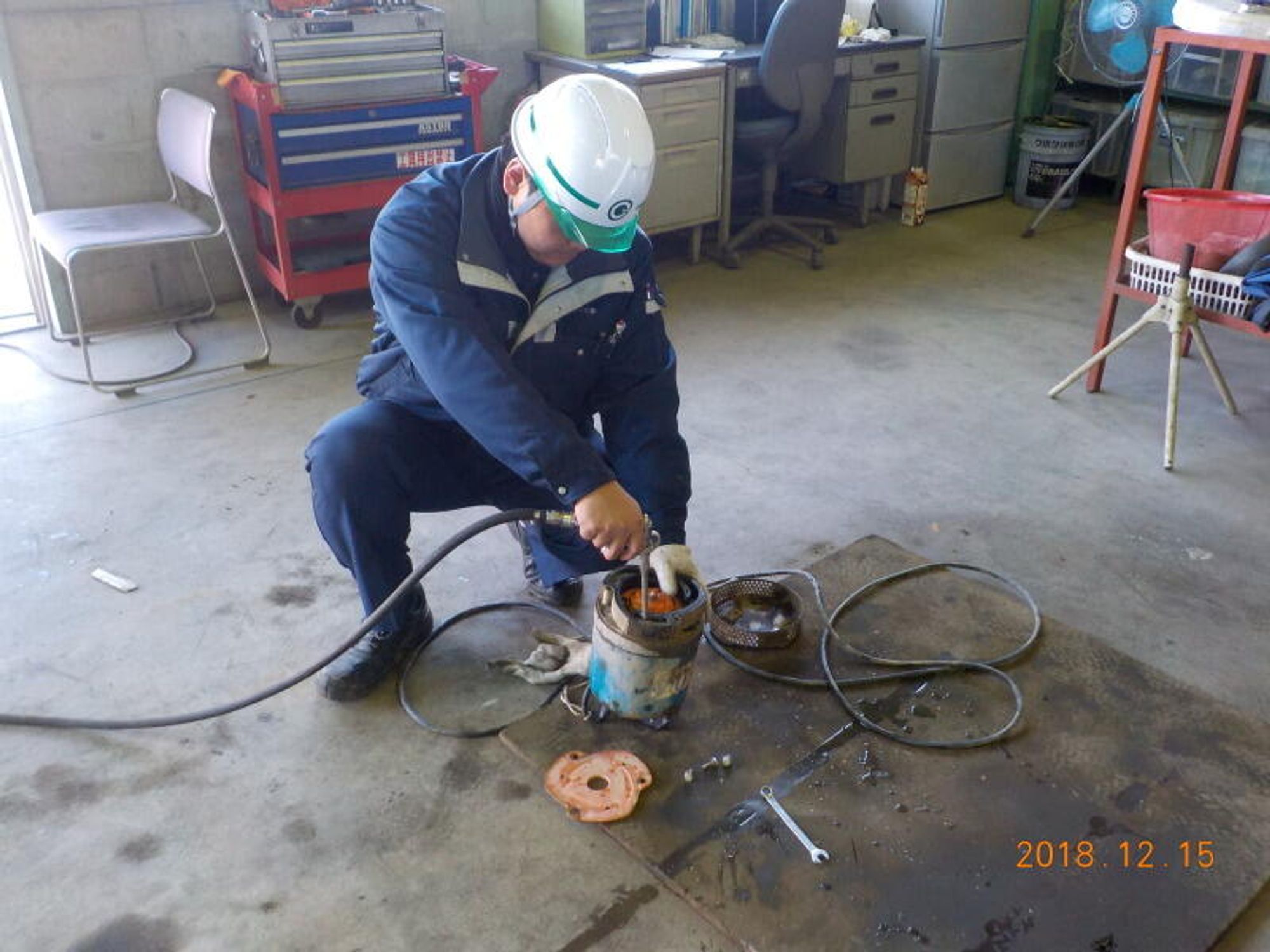 熊本IC近く/東バイパス沿いの活気ある当社で建機のメンテナンス-1番目の画像